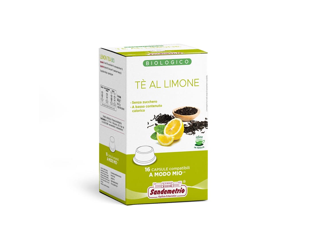Tè al Limone Bio - 16 capsule